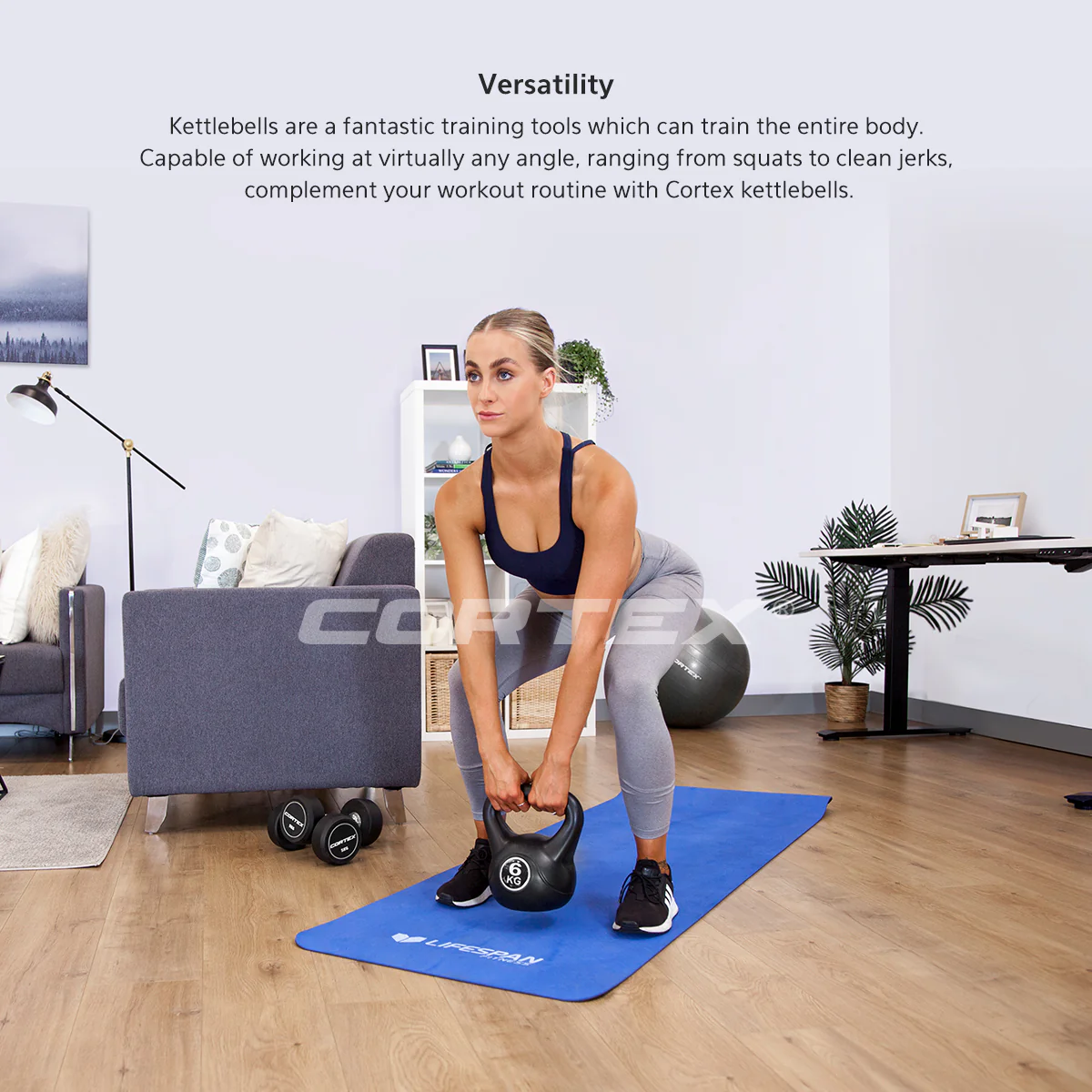CORTEX 12kg Standard Kettlebell - Image 4