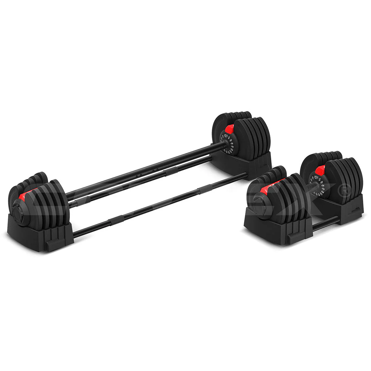 CORTEX Revolock V2 Adjustable Dumbbell Set 80kg - Image 8
