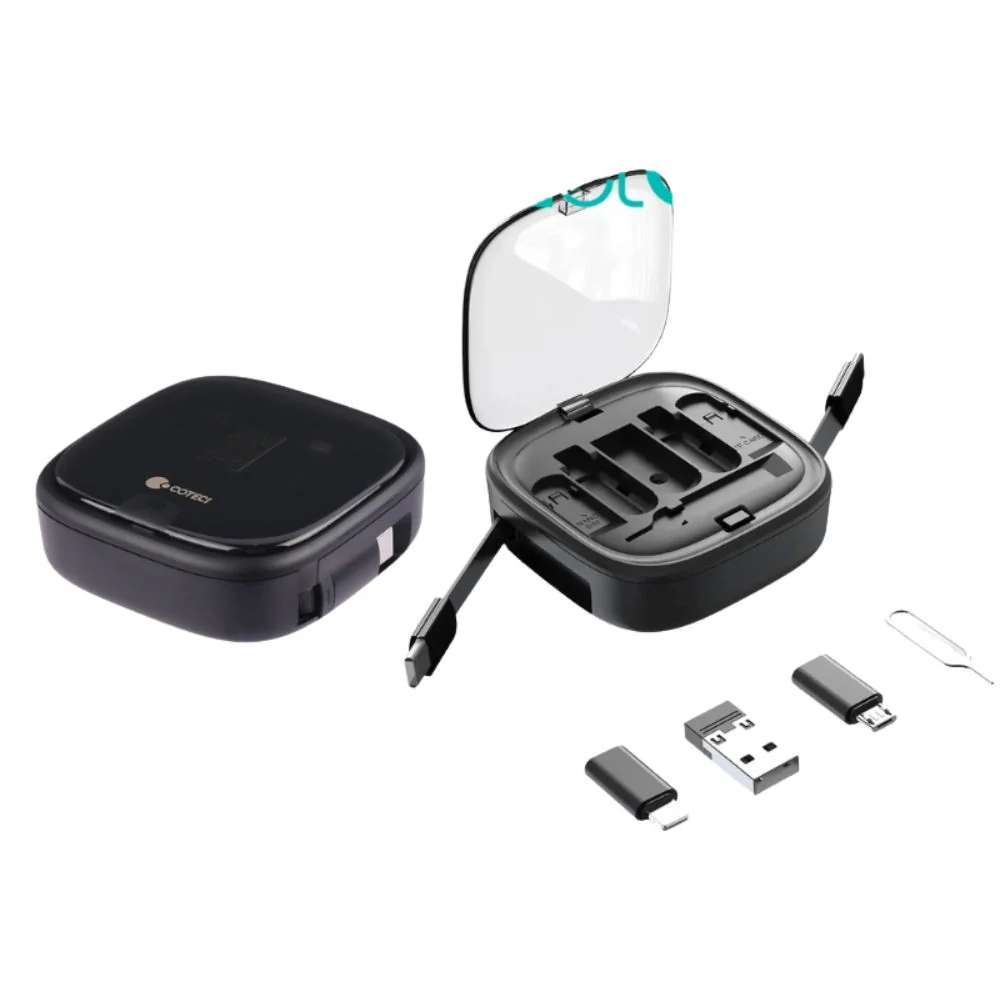 COTECi TravelMate 6-in-1 Cable Organizer Box - Image 3