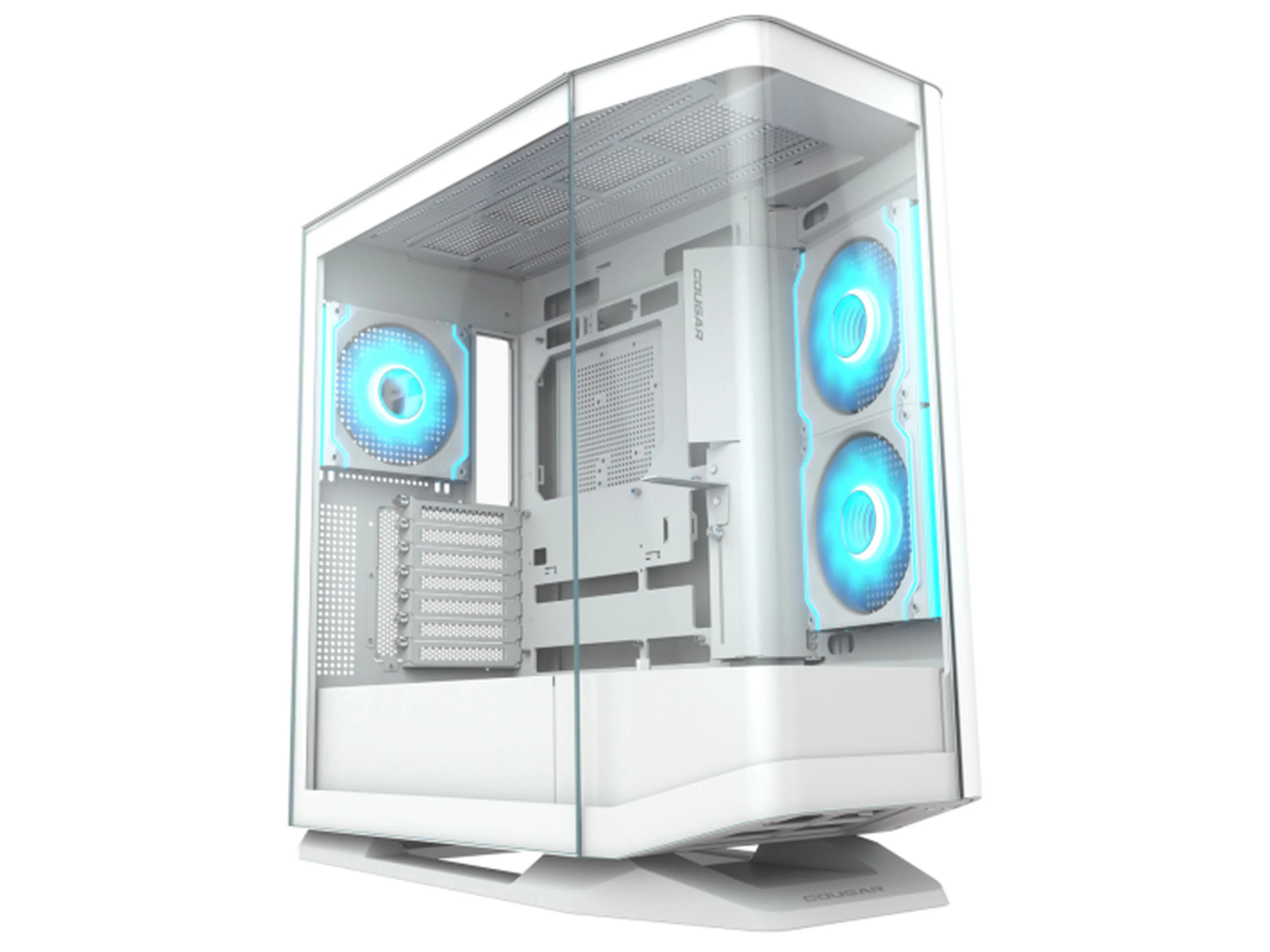 Cougar FV270 RGB Mid Tower Case - White - Image 2