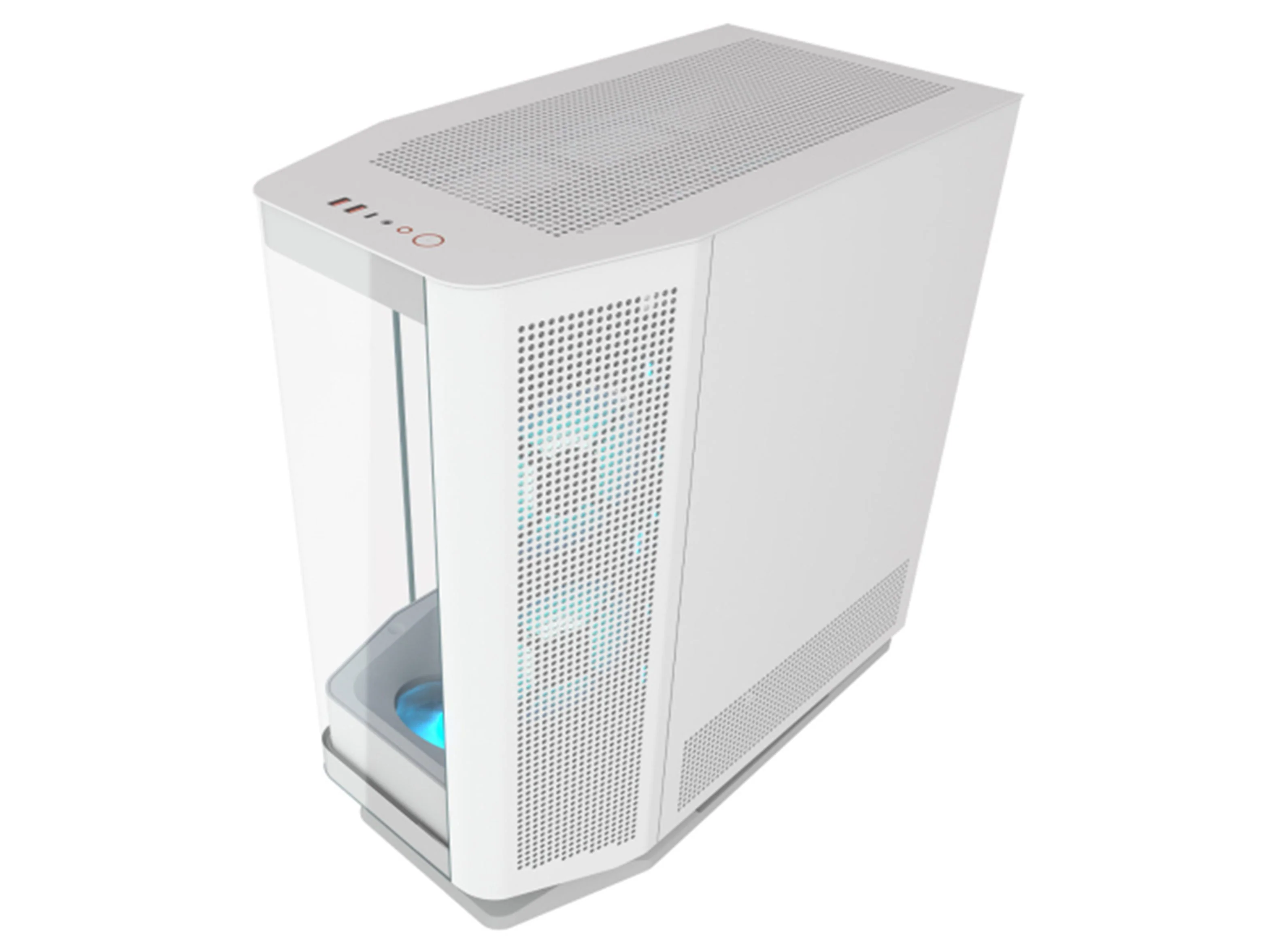 Cougar FV270 RGB Mid Tower Case - White - Image 5