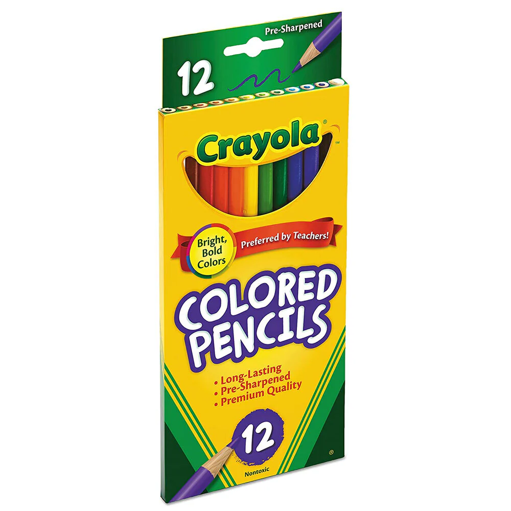 Crayola Coloured Pencils (Full Sized) [12-Pack] - Image 4