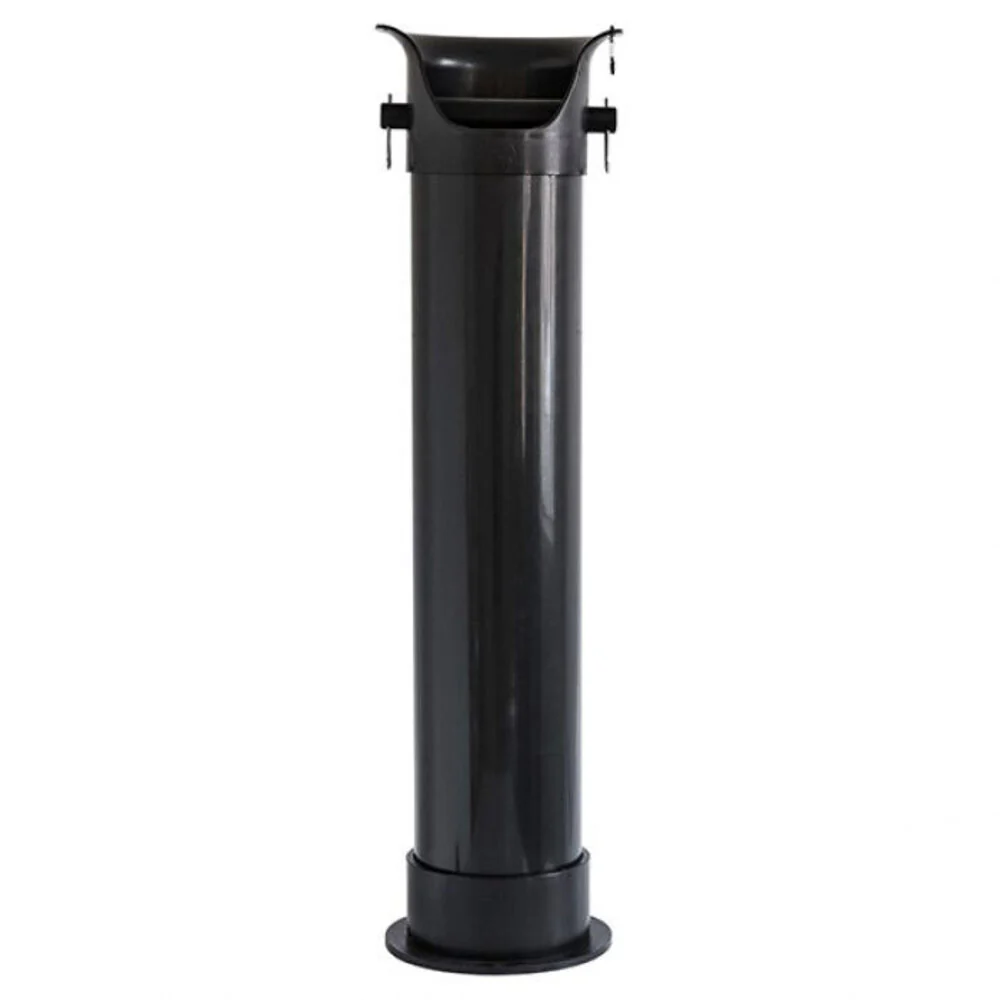 Crema Pro Commercial Knock Bin 860mm Coffee Barista Espresso Waste Bucket (Black) - Image 2