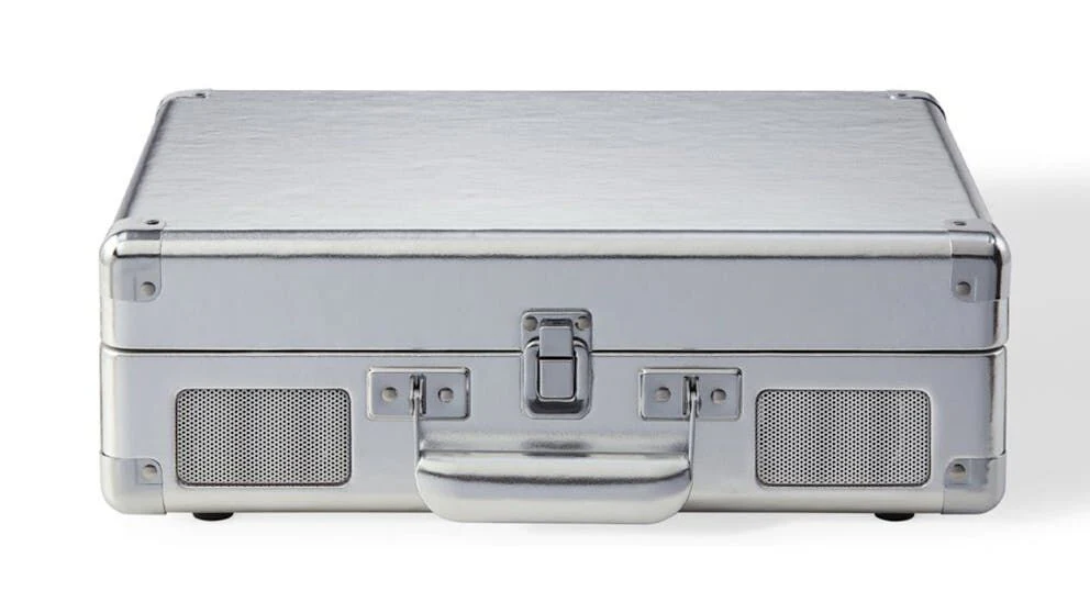 Crosley Cruiser Bluetooth Portable Turntable - Silver - Image 5