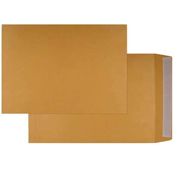 Cumberland C3 Envelopes Pocket Strip Seal 100GSM 458x324mm Gold Box 250 - Image 3