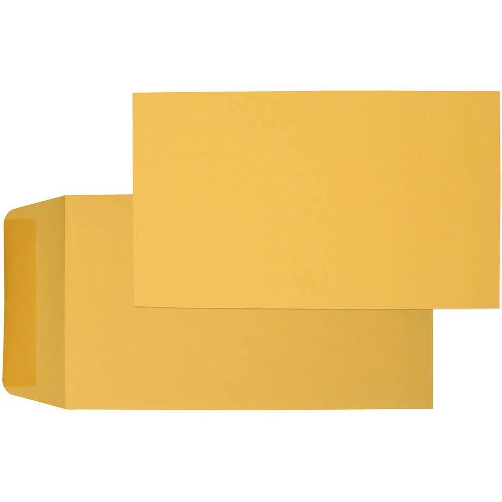Cumberland P4 Envelopes Seed Pocket Moist Seal 85GSM 107x60mm Gold Box 1000 - Image 2