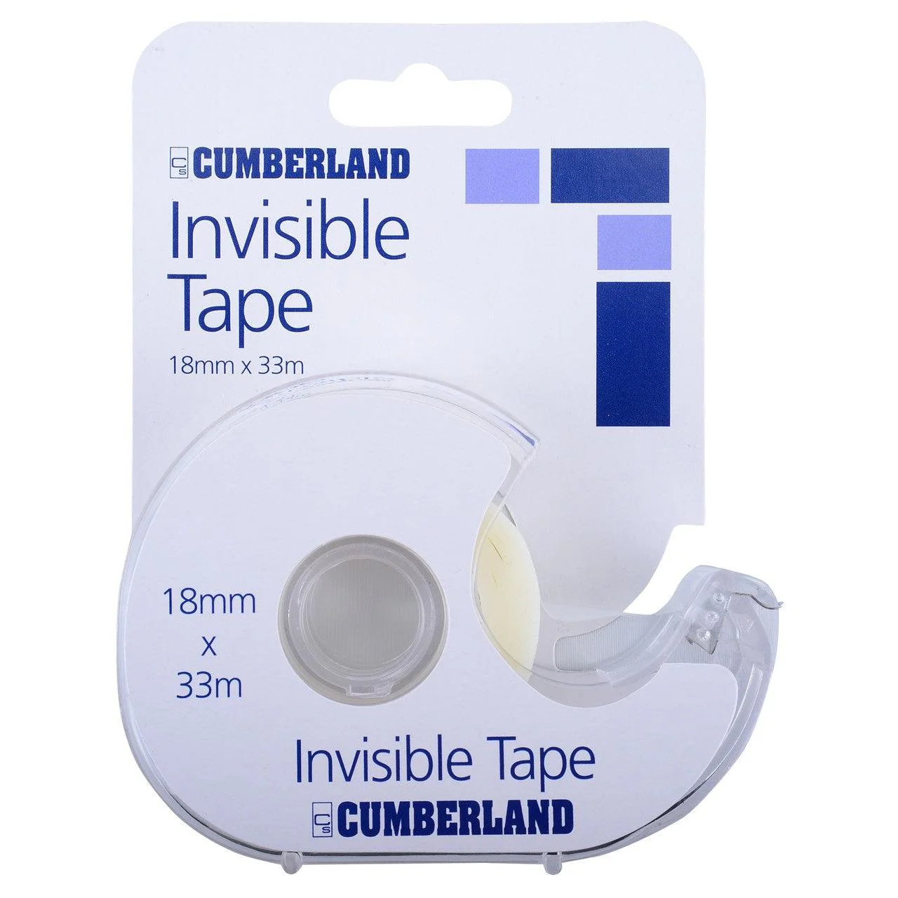 Cumberland Tape In Dispenser 18mmx33m Clear Box 12 - Image 3