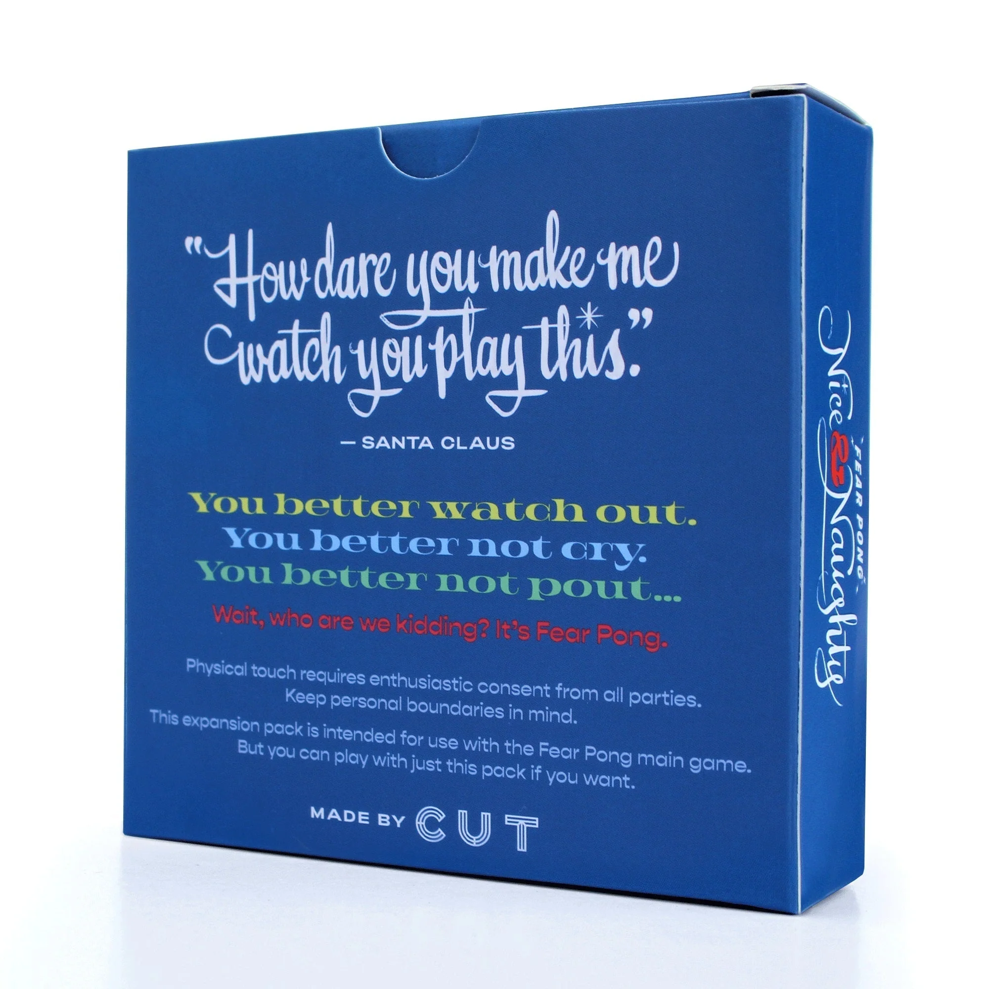 Cut Games Fear Pong Nice & Naughty Expansion Pack Game - Image 2