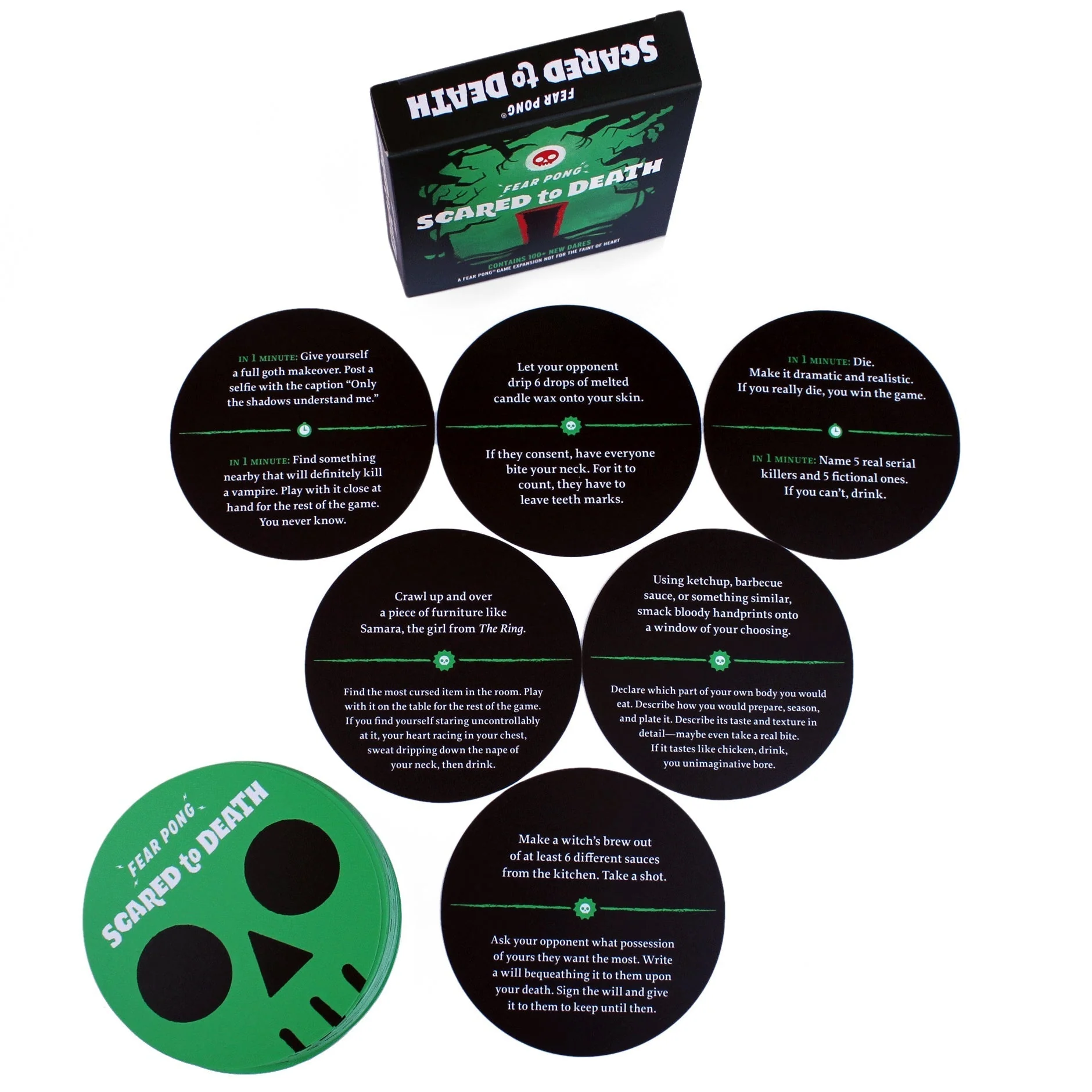 Cut Games Fear Pong Scared to Death Expansion Pack Game - Image 3