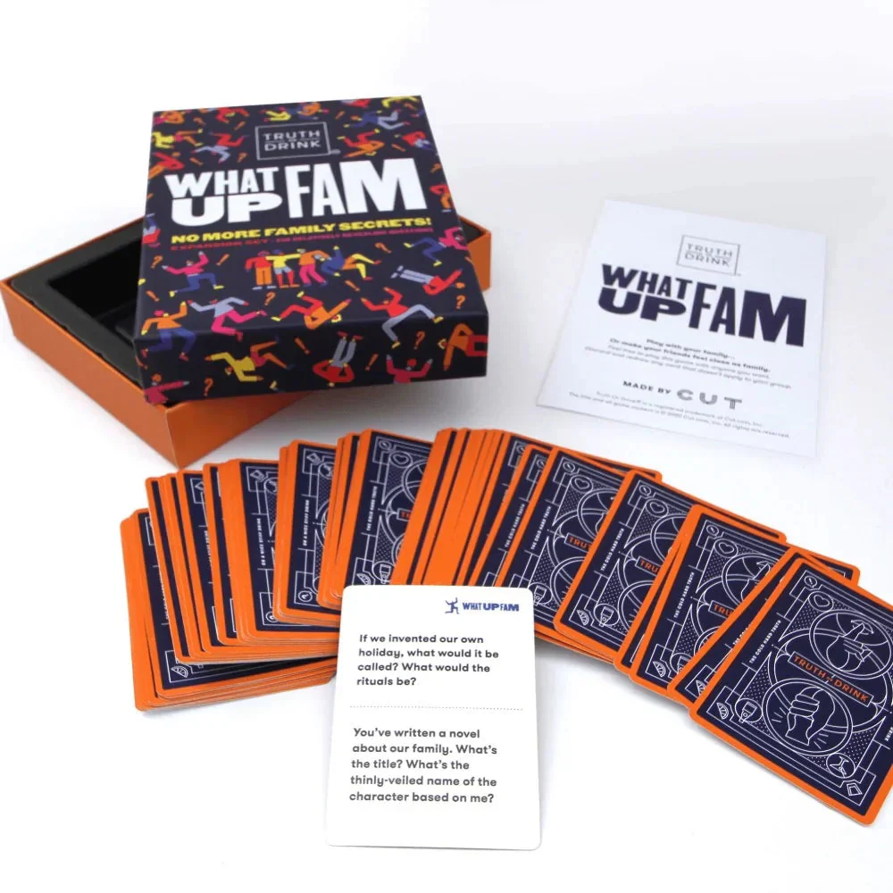 Cut Games Truth or Drink What Up Fam Expansion Pack Party Game - Image 3