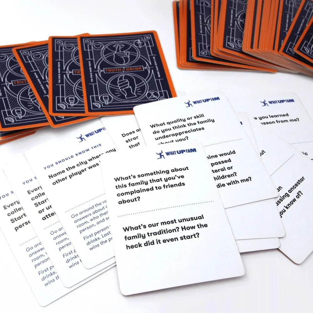 Cut Games Truth or Drink What Up Fam Expansion Pack Party Game - Image 4