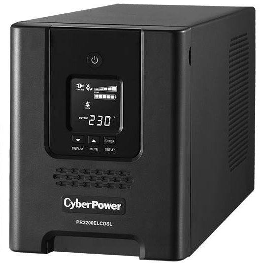 CyberPower PR2200ELCDSL Pro Tower Smart App UPS System 2200V/1980W Uninterruptible Power Supply - Image 2