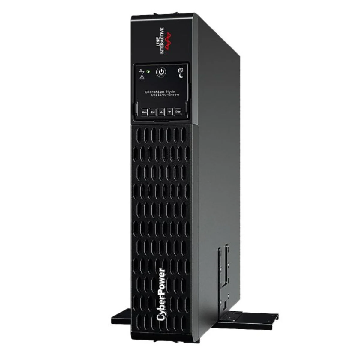 CyberPower PRO Rack/Tower LCD UPS 1000VA Uninterruptible Power Supply - Image 2