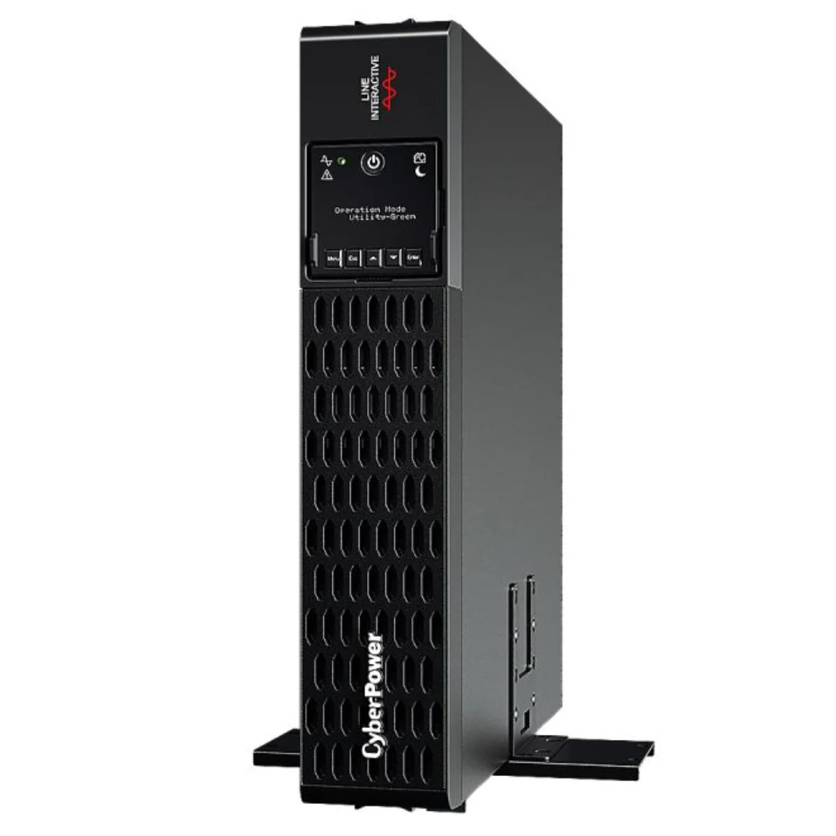CyberPower PRO Rack/Tower LCD UPS 1500VA Uninterruptible Power Supply - Image 2