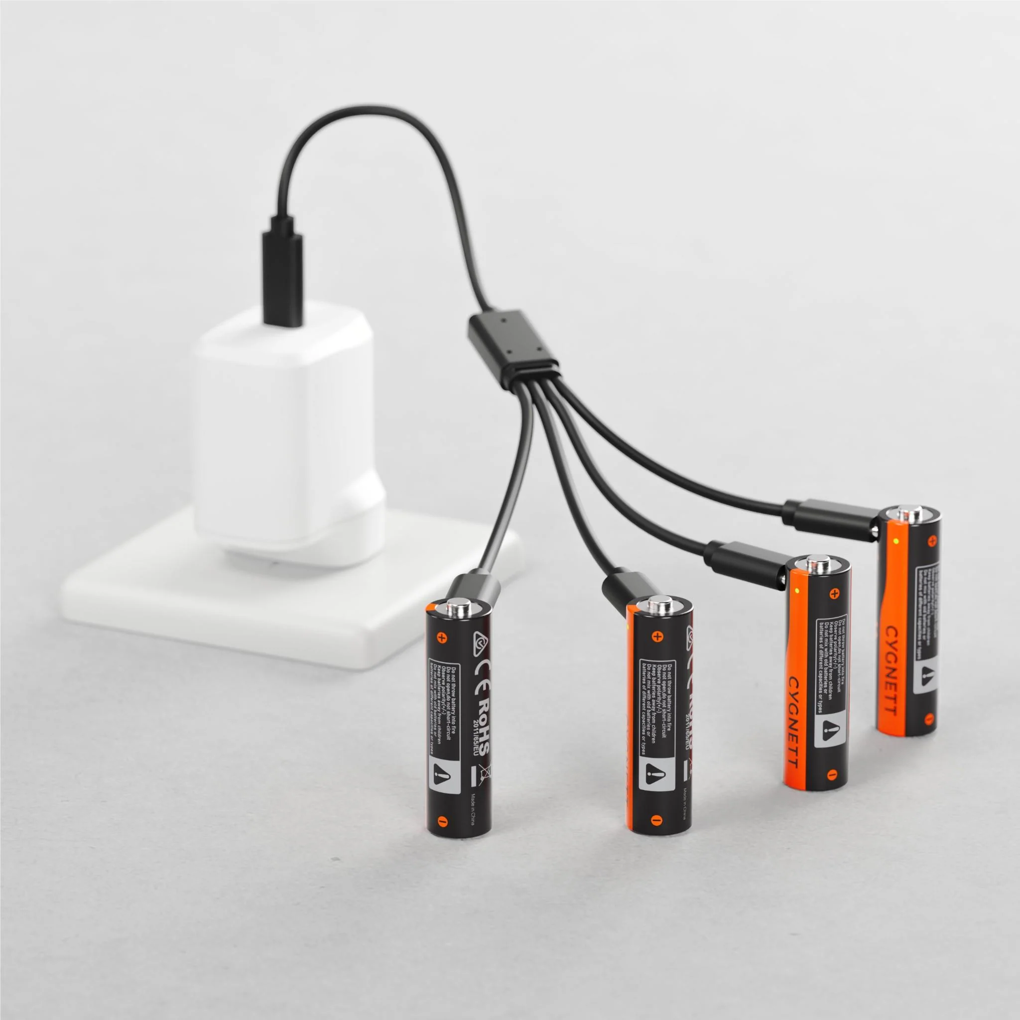 Cygnett AA USB-C Rechargeable Batteries (4 Pack) - Image 3