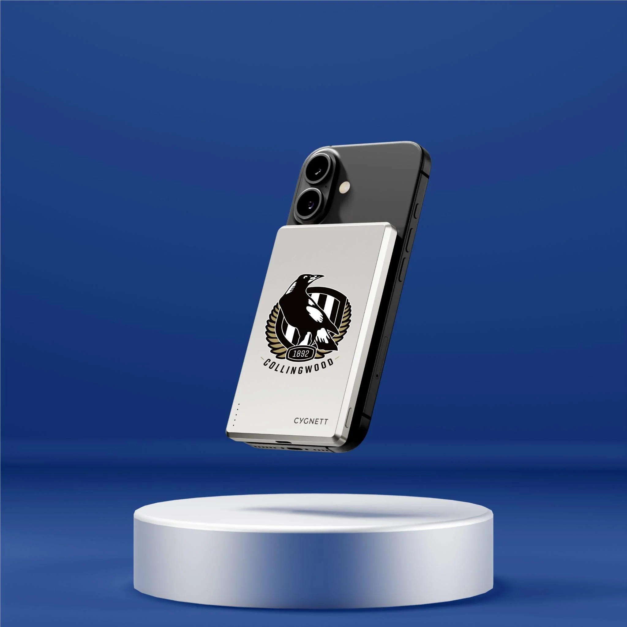 Cygnett AFL Magnetic Wireless 5K Power Bank (Collingwood Magpies) - Image 7