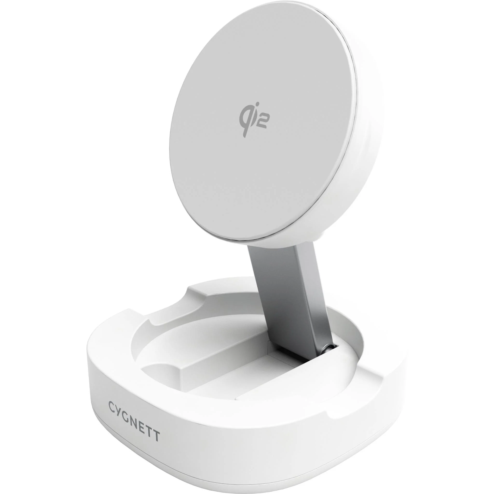 Cygnett ChargeBase Qi2.0 Single Wireless Charger (White) - Image 5