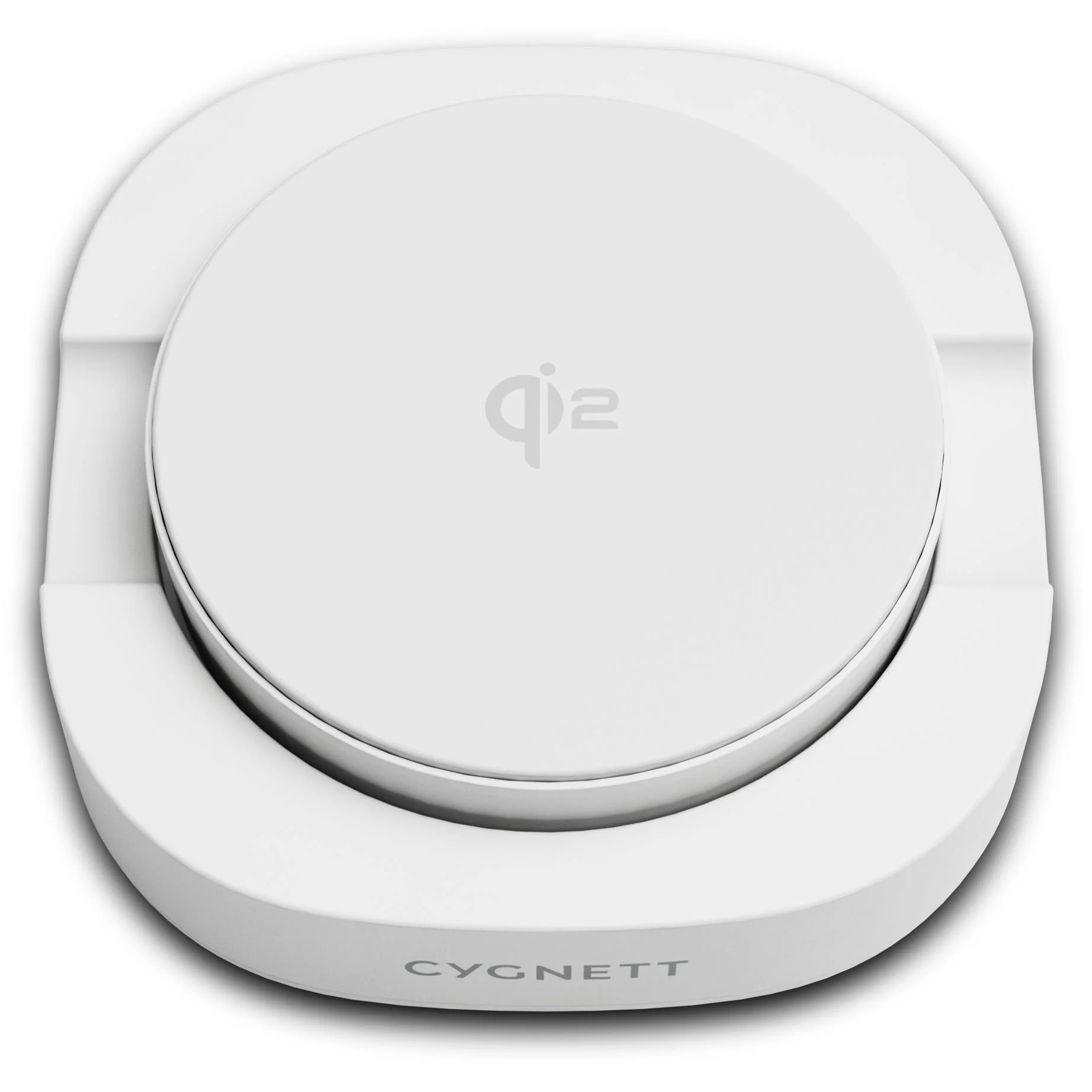 Cygnett ChargeBase Qi2.0 Single Wireless Charger (White) - Image 6