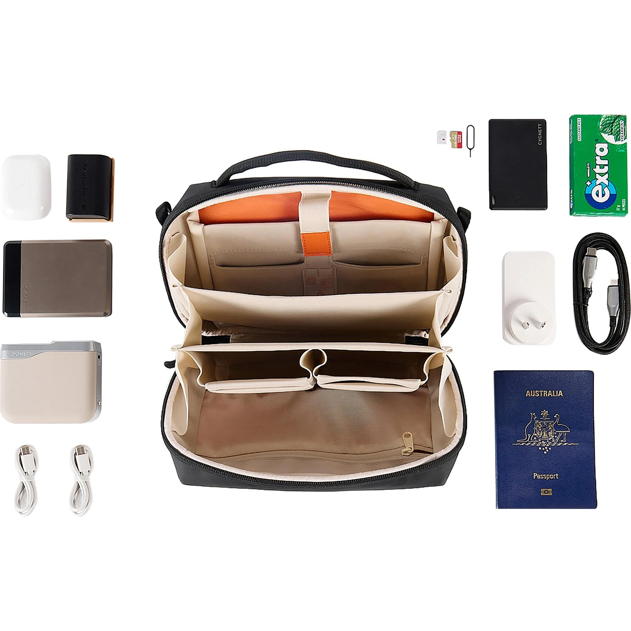 Cygnett Voyager Tech Organiser (Charcoal) - Image 8