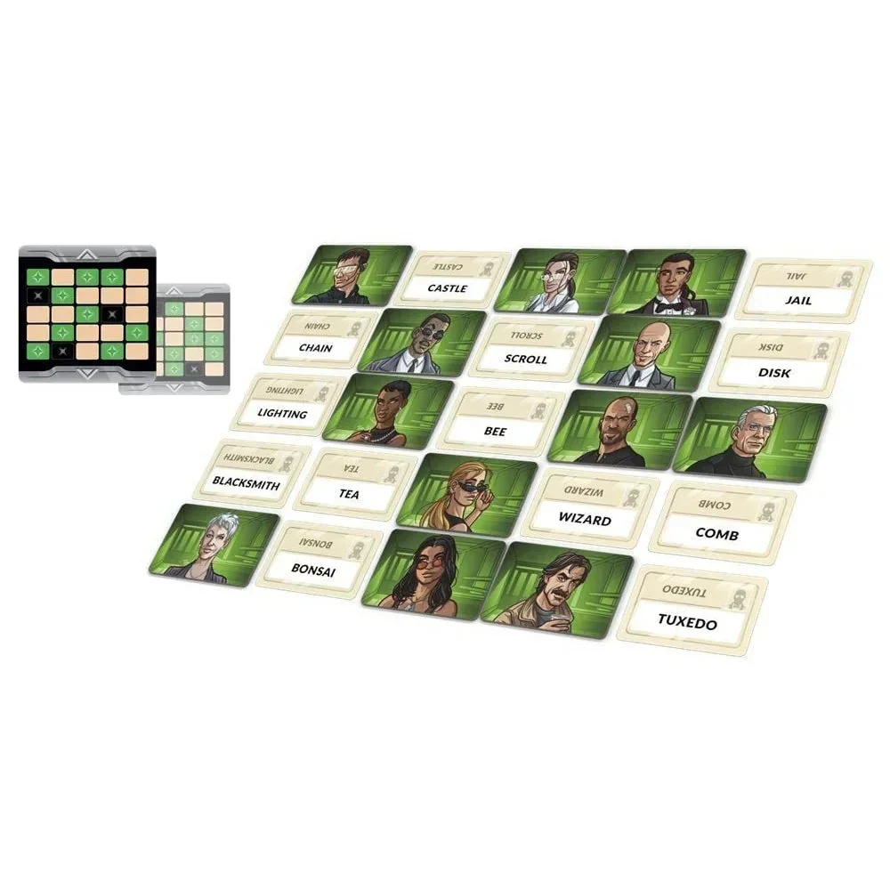 Czech Games Codenames Duet 2025 Refresh Board Game - Image 3