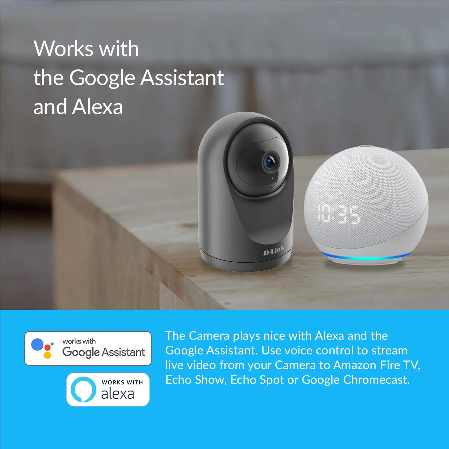 D-Link DCS-6500LHV2 Compact Full HD Pan & Tilt Wi-Fi Camera - Image 12