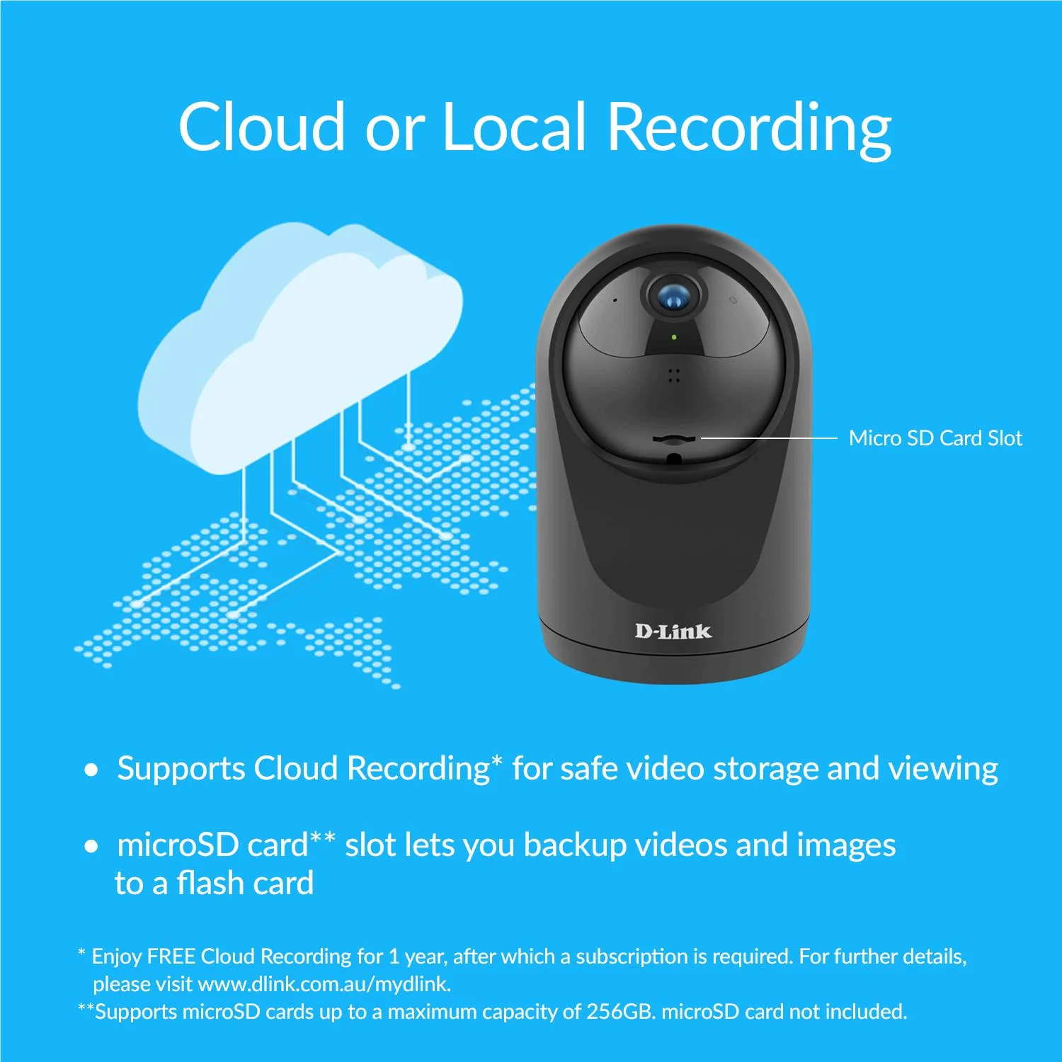 D-Link DCS-6500LHV2 Compact Full HD Pan & Tilt Wi-Fi Camera - Image 9