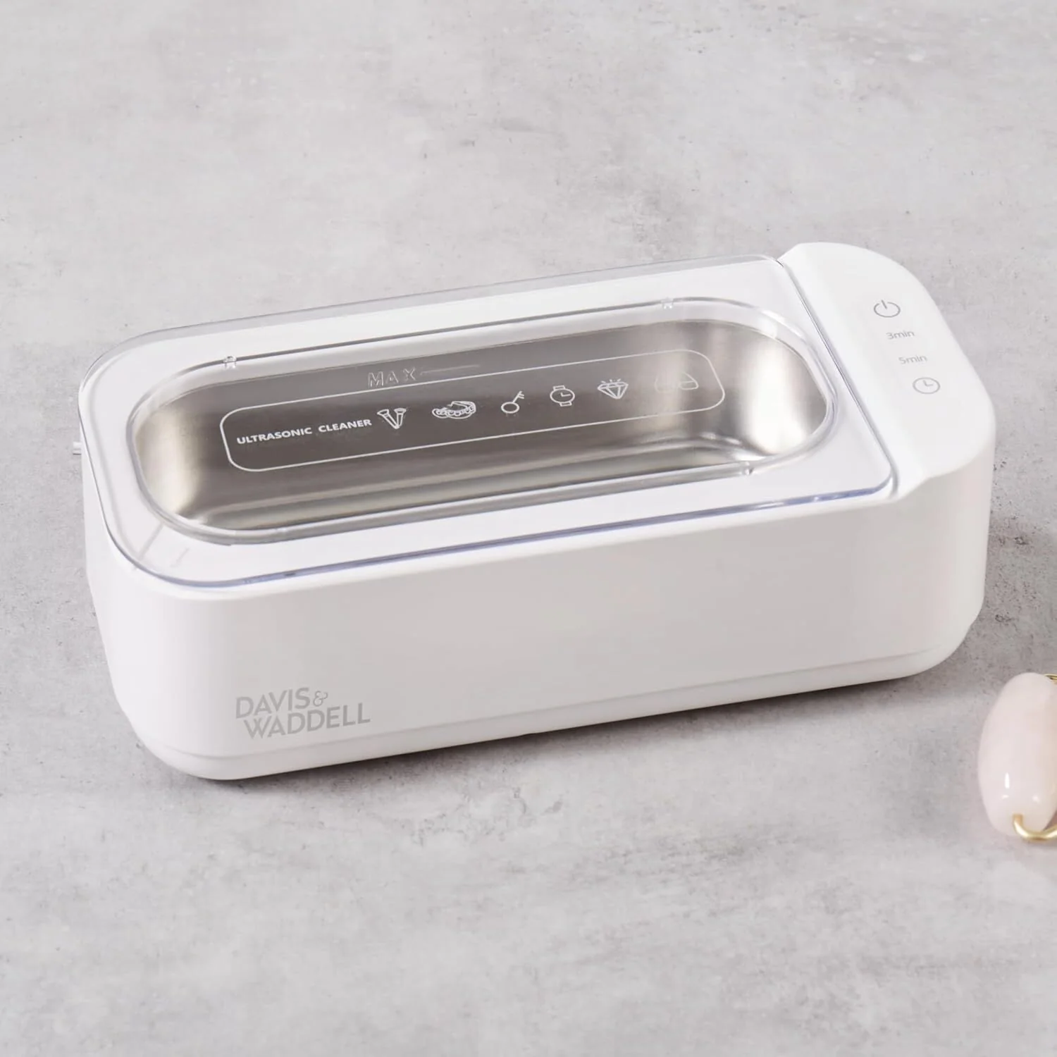 Davis & Waddel Electric Ultrasonic Cleaner - 400ml - Image 2
