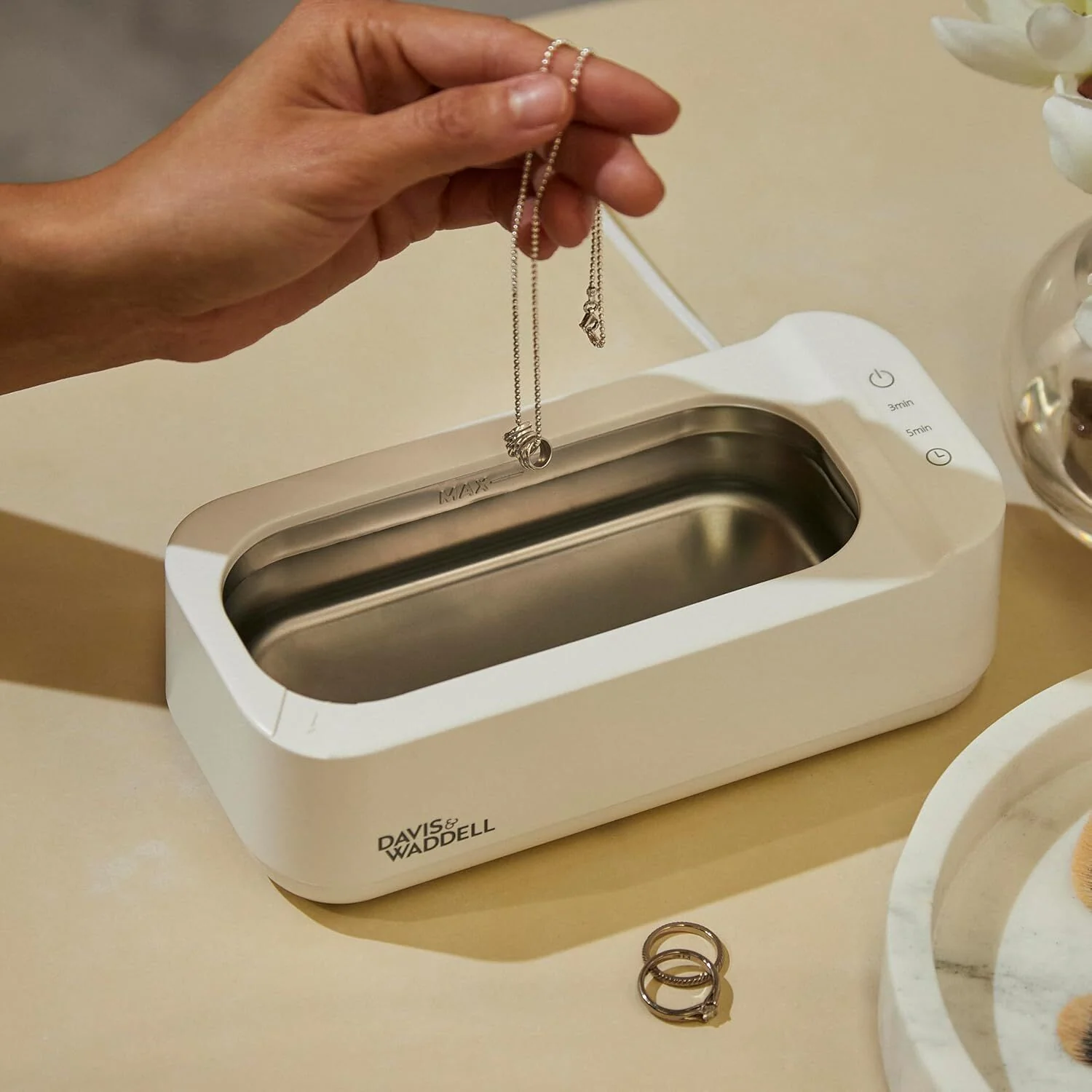 Davis & Waddel Electric Ultrasonic Cleaner - 400ml - Image 3