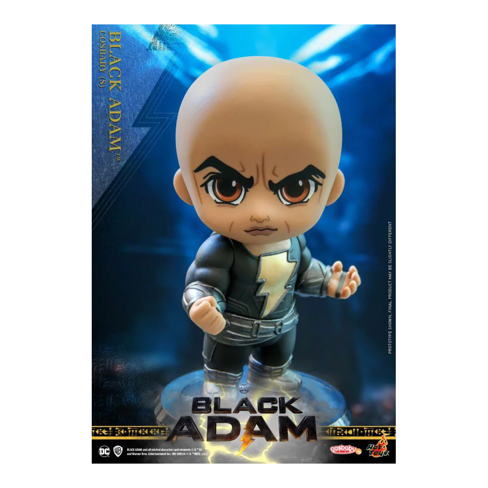 DC Comics Black Adam 2022 Cosbaby Bobblehead Vinyl Figure/Figurine 11cm - Image 3