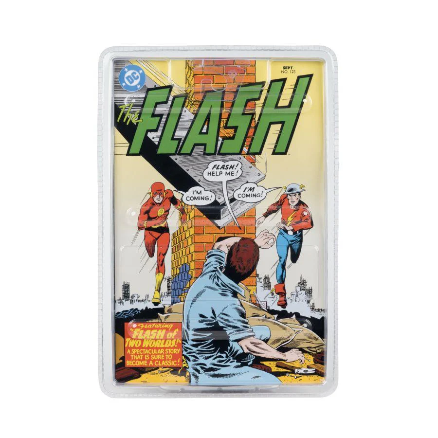 DC Comics - Jay Garrick Flash (Flash #123) Page Punchers 7" Figure with Comic - Image 9