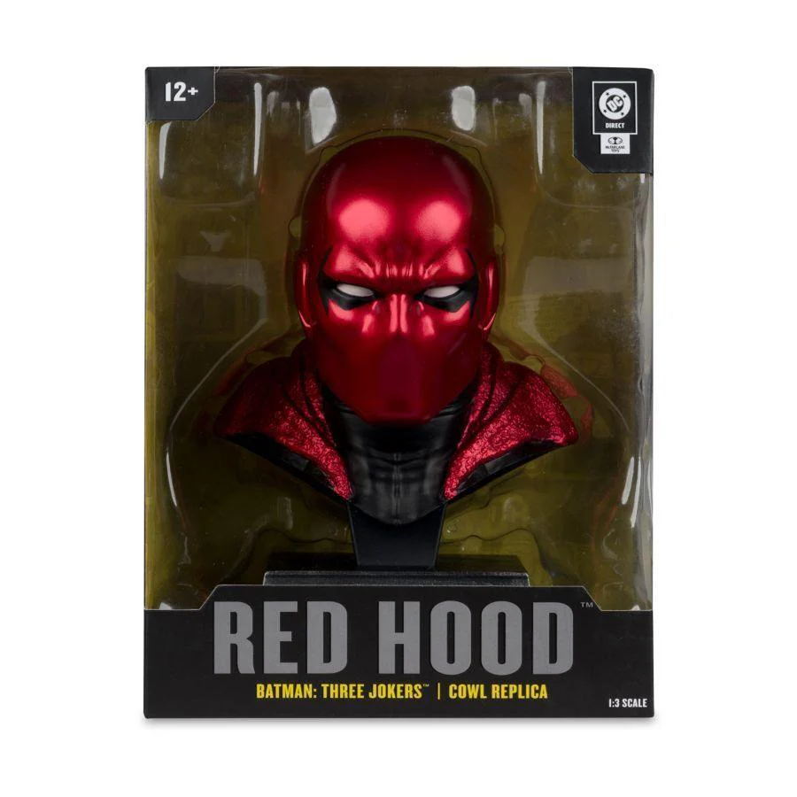 DC Comics – Red Hood Cowl (Batman: Three Jokers) 1:3 Scale Cowl Replica - Image 4