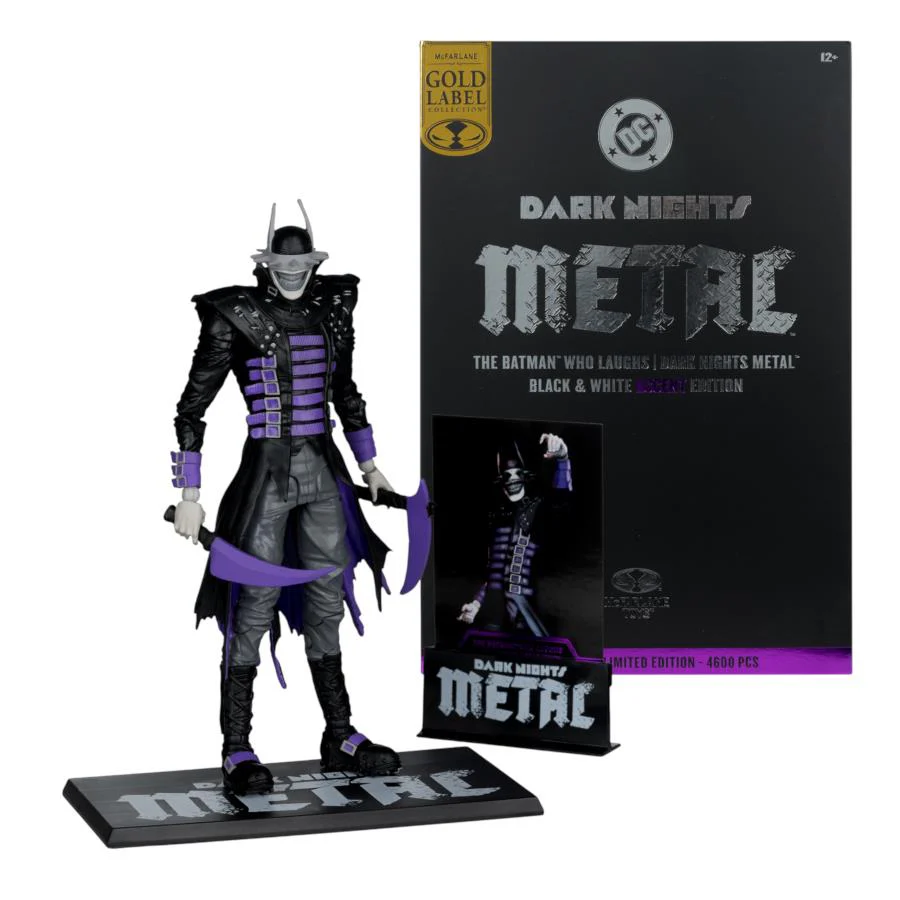 DC Multiverse - Batman Who Laughs Gold Label 7" Action Figure - Image 4