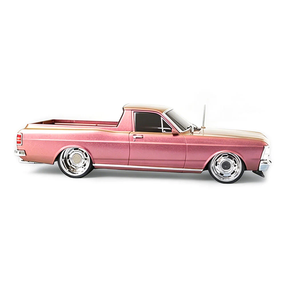 DDA 1:24 Ford XW Ute Custom Colour Shift Red Gold Spectra Light Up Plastic Model - Image 2