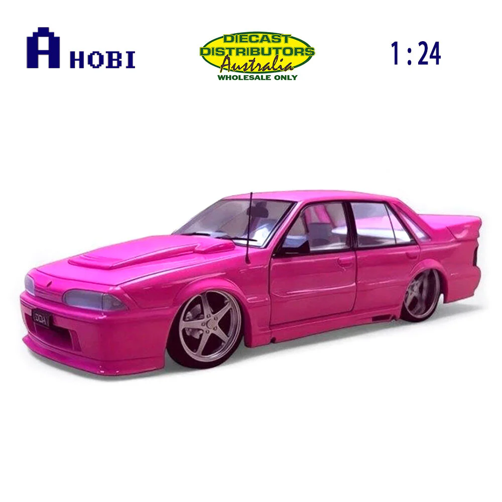 DDA 1:24 Scale Holden VL Walkinshaw Custom Hot Pink Diecast Car Model - Image 5
