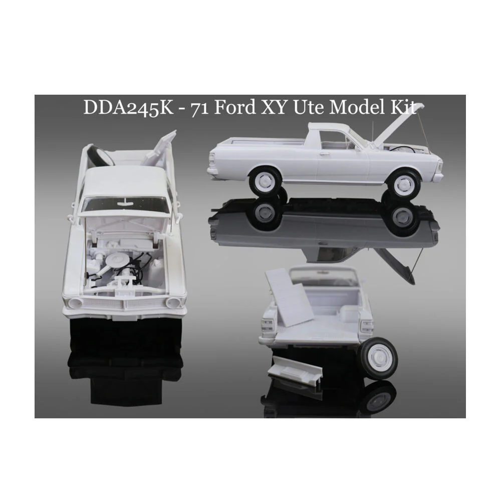 DDA 1:24 Scale XY Standard Ford Ute Model Plastic Kit - Image 2