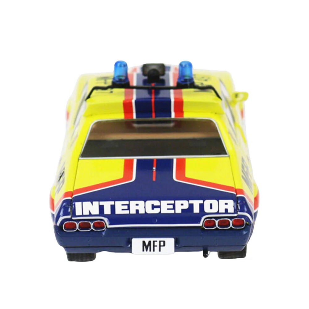 DDA 1:24 Sfragismeno Ford Falcon XA MFP Interceptor Yellow Diecast Model Car - Image 4