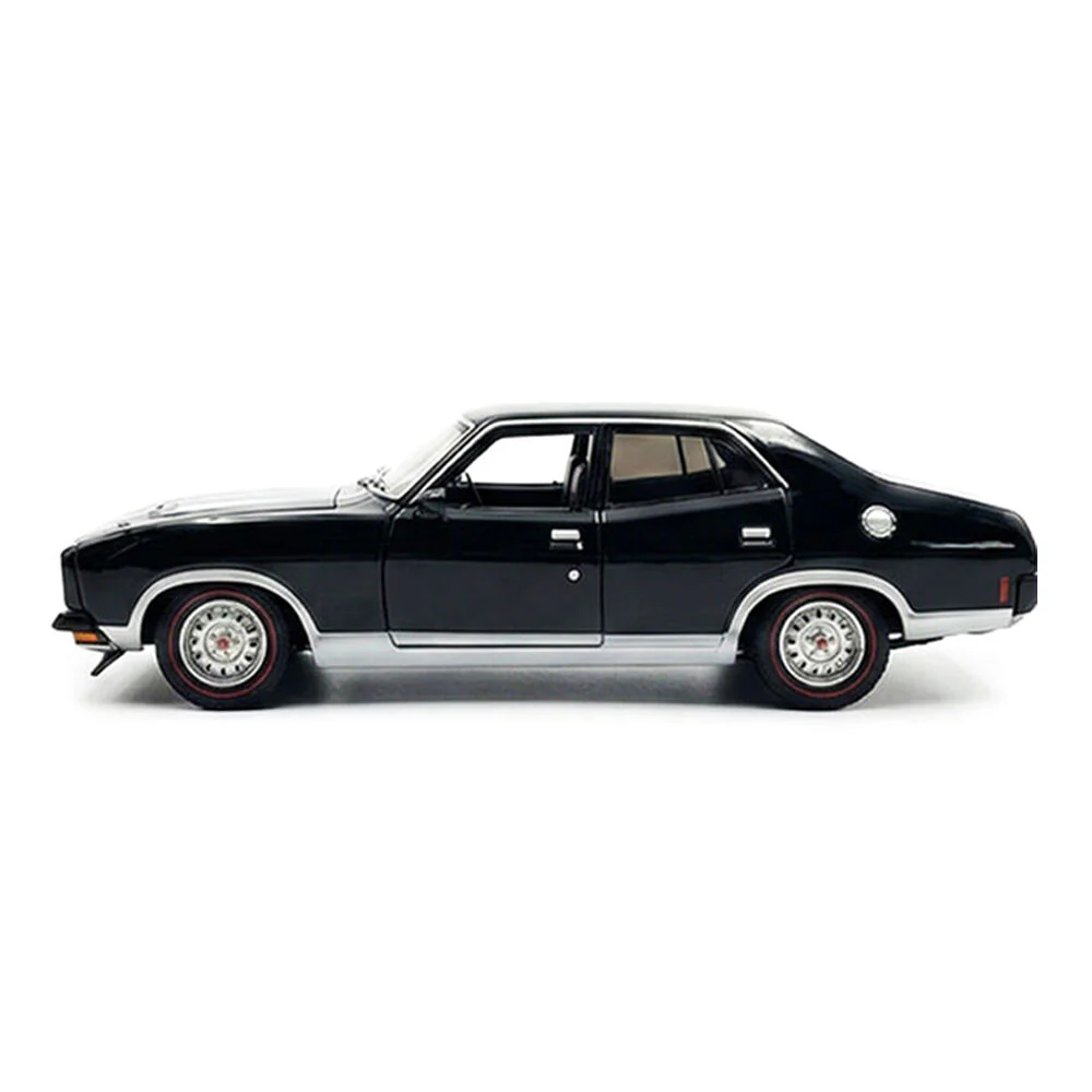 DDA 1:32 Scale Ford XB GT Falcon Black With Silver Stripe Vehicle Model - Image 2