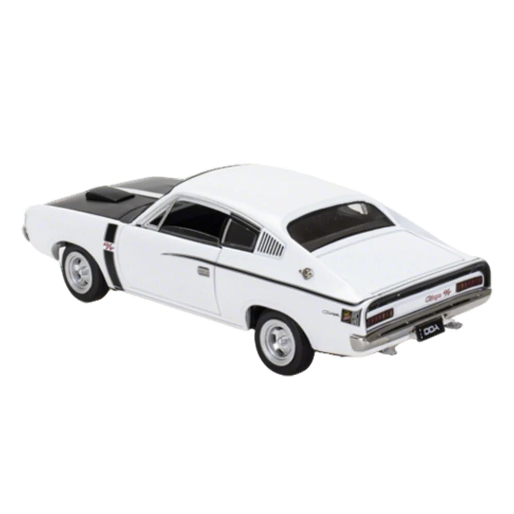 DDA 1:32 Scale White E38 Chrysler Valiant Charger Diecast Vehicle Model - Image 2