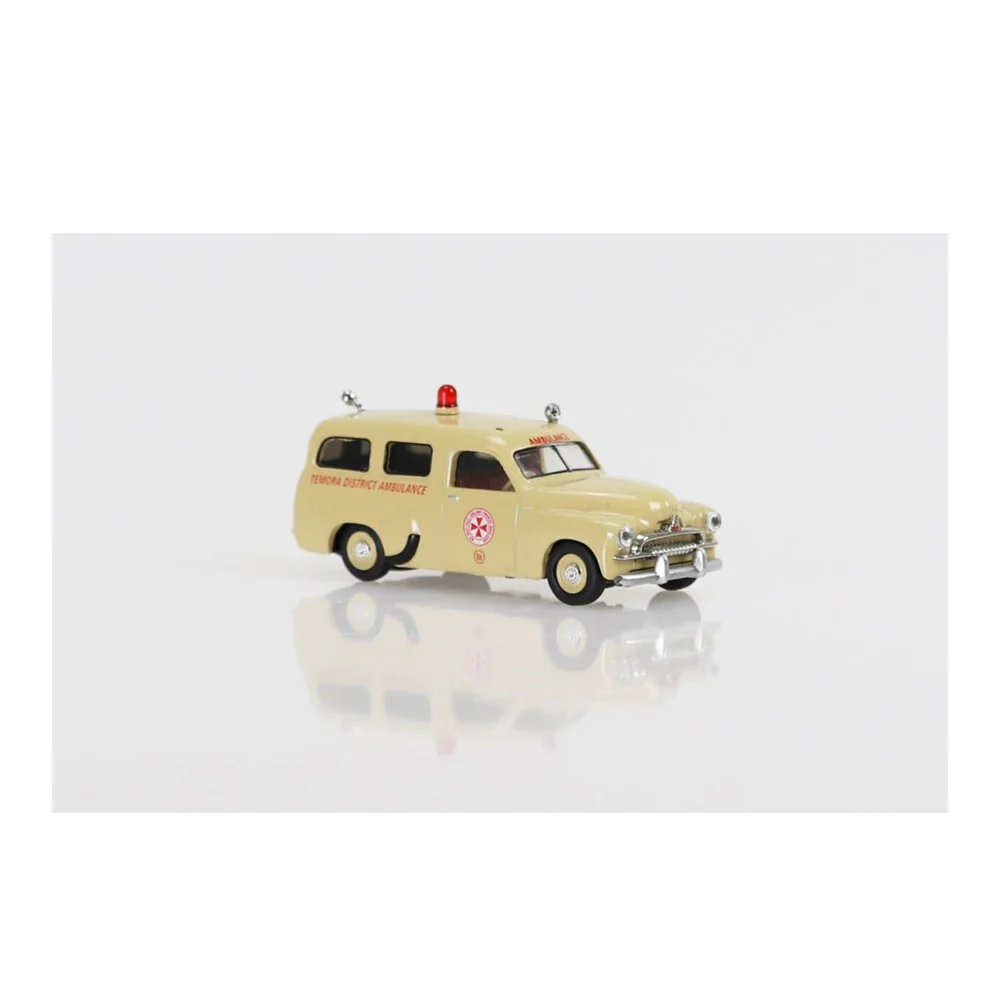 DDA 1:64 Scale FJ Holden Ambulance Beige Diecast Car Model Toy - Image 2