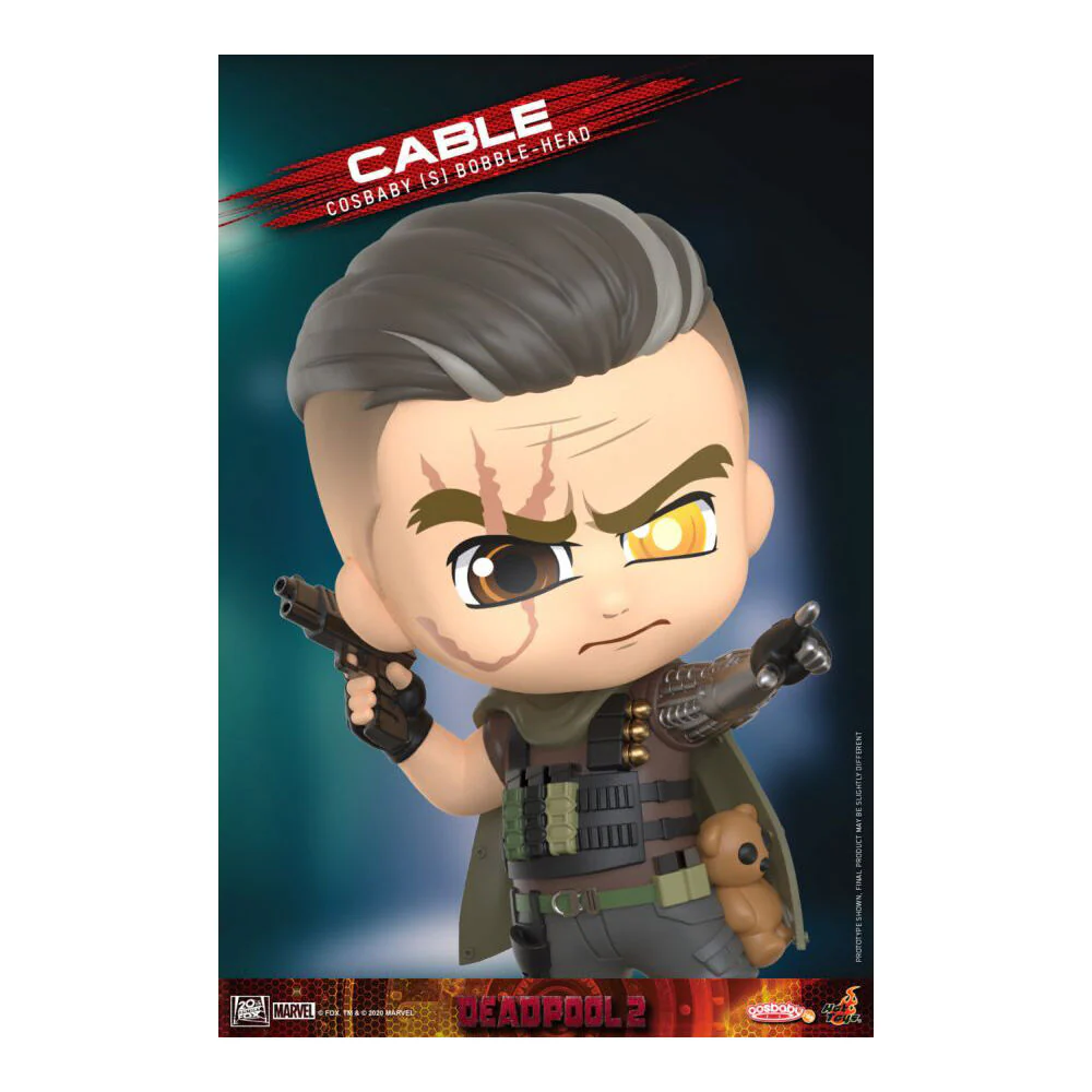 Deadpool 2 Cable Cosbaby X-Men Vinyl Collectible Action Figure/Figurine 10x10cm - Image 2