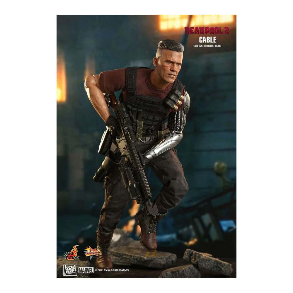 Deadpool 2 Cable LED light-up 1:6 Scale Collectable Action Figure - Image 4