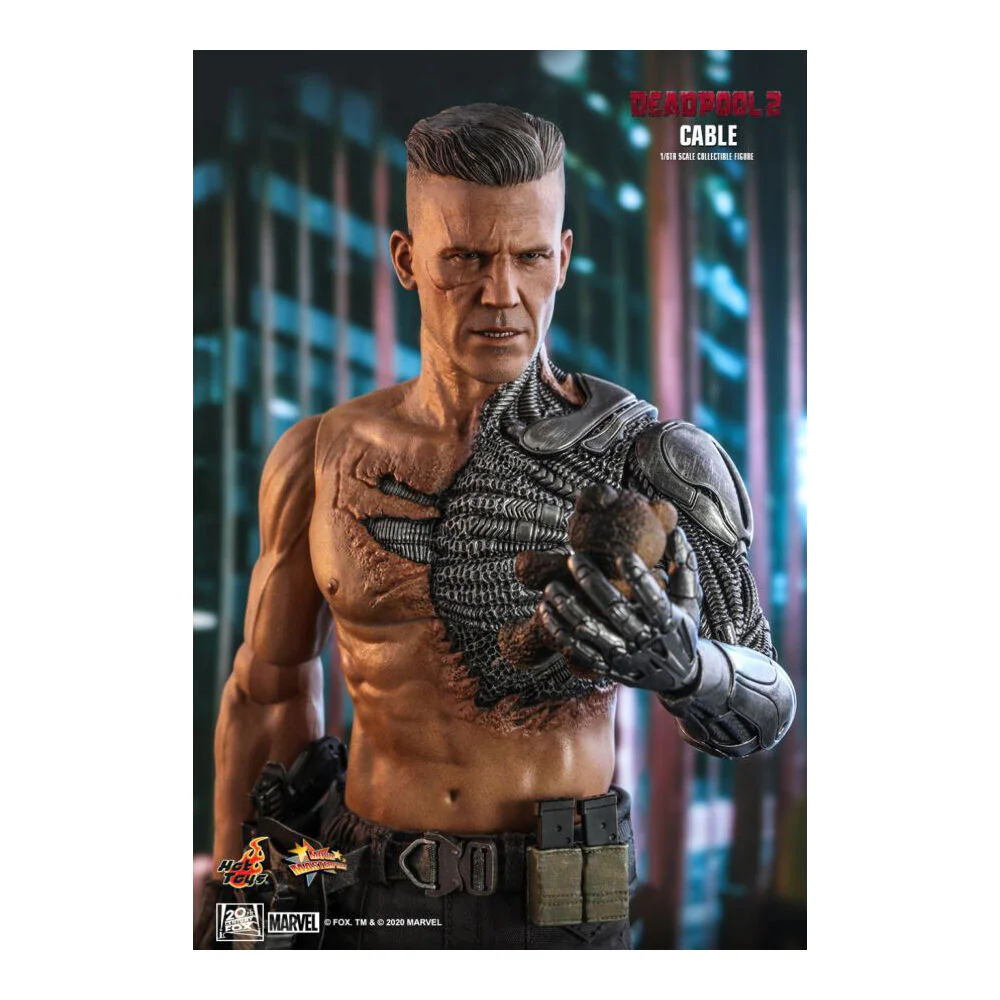 Deadpool 2 Cable LED light-up 1:6 Scale Collectable Action Figure - Image 7