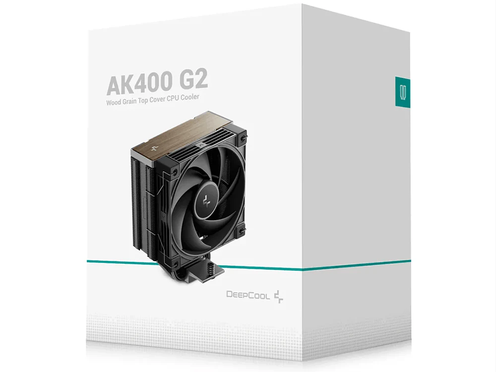 DeepCool AK400 G2 Wood Grain Top Cover CPU Cooler (Black) - Image 7