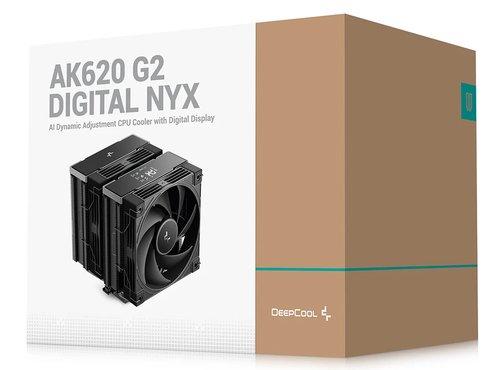 DeepCool AK620 G2 Digital NYX AI Dynamic Adjustment CPU Cooler with Digital Display - Image 9