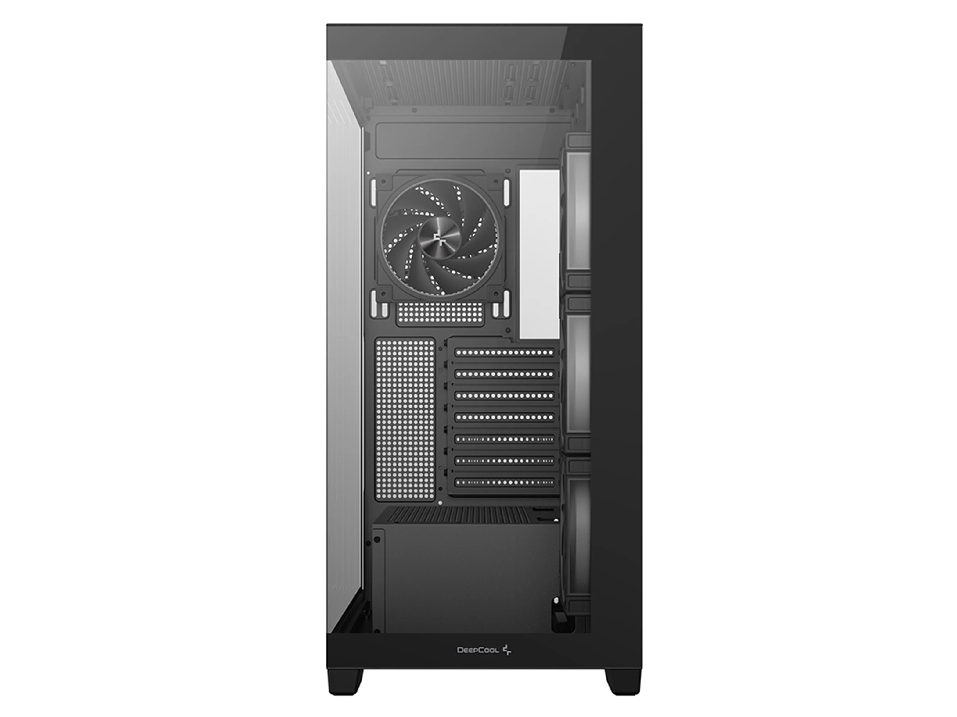 DeepCool CG580 4F Panoramic ATX Mid-Tower Case (Black) - Image 4