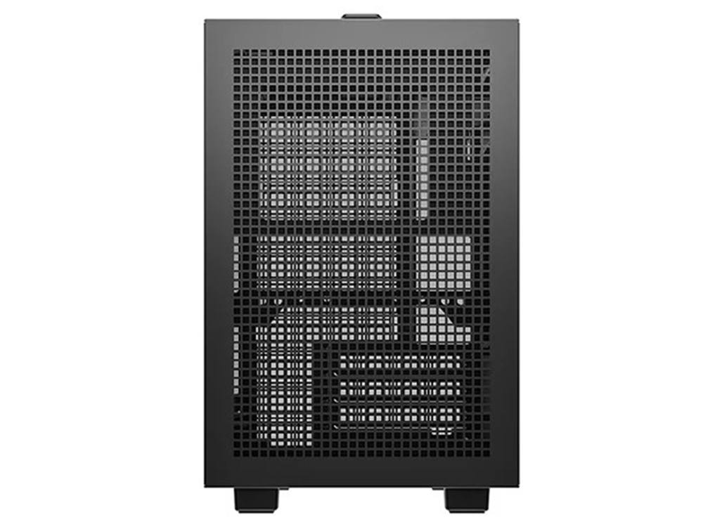 DeepCool CH160 PLUS Tempered Glass Side Panel Micro-ATX Case (Black) - Image 3