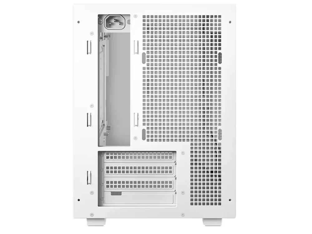 DeepCool CH260 WOOD Micro ATX Case (White) - Image 7