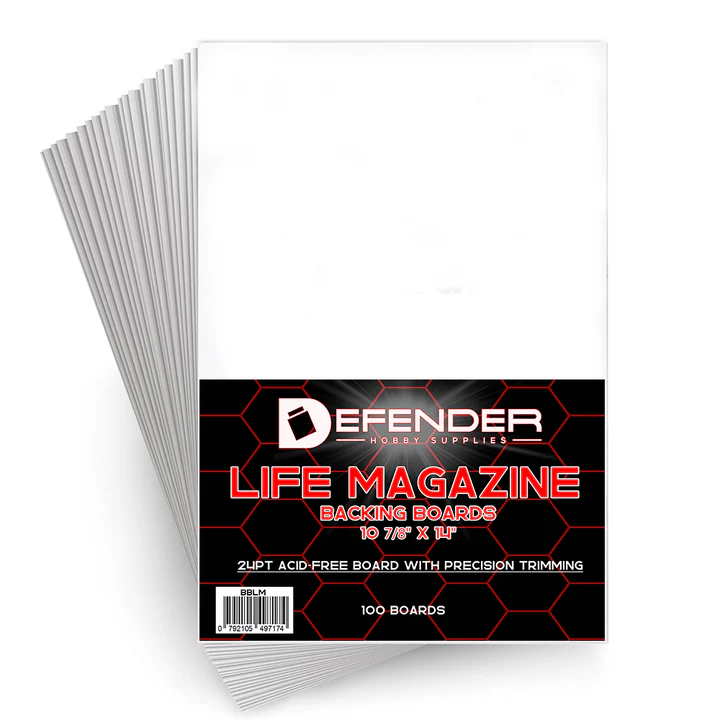 Defender Life Magazine Backing Boards 10 7/8" × 14" - Image 2