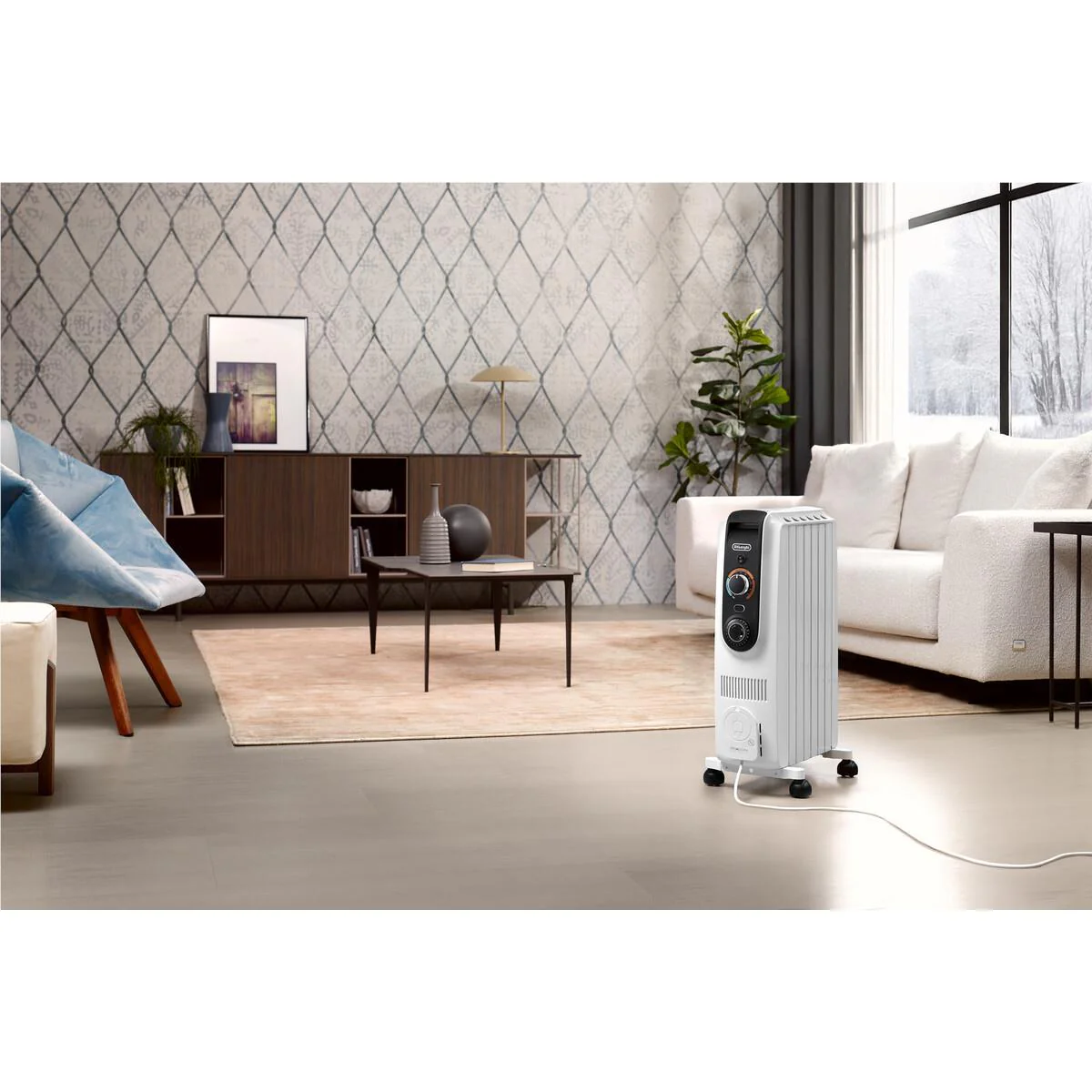 De'Longhi Dragon 5 Easytronic 1500W Oil Column Heater - Image 7
