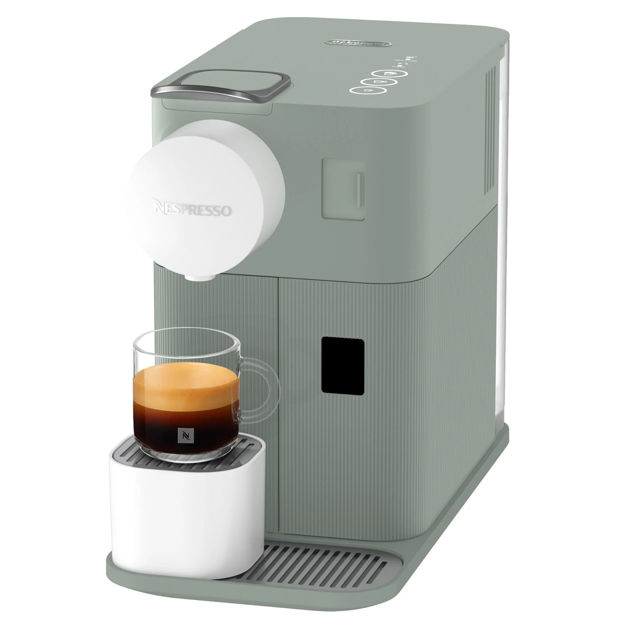 De'longhi Nespresso Lattissima One Capsule Coffee Machine (Green) - Image 4